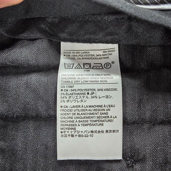 Banana Republic Dress Pants Mens 38x32 Blue Slim Fit Preppy Casual - Picture 7 of 7